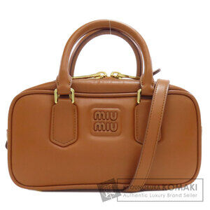 Miu Miu Arcadi Leather Handbag